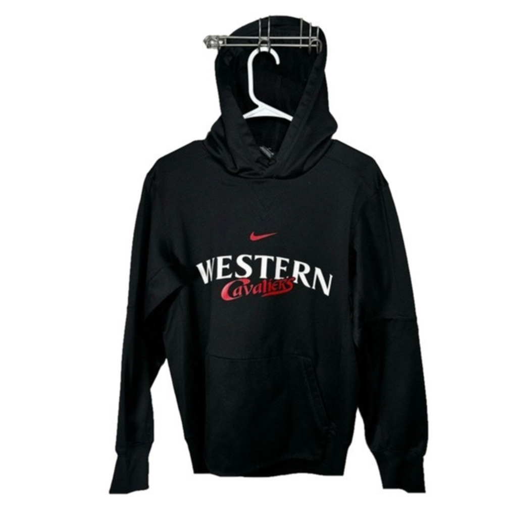 🌷 Nike Black Western Cavaliers Dri-Fit Hoodies